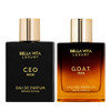 Bella Vita Luxury Bellavita Luxury Sigma Male Ceo Man And Goat Man Perfume Cologne For Men 2X100Ml Combogift For Fathers Daycologne With Lemon Lavender Tonka And Agarwood Perfume