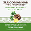 Nature's Way Premium Herbal Glucomannan from Konjac Root, 1,995 mg per serving, 100 Capsules