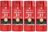 Old Spice Swagger 2In1 Shampoo And Conditioner For Men Travel Packaging May Vary 3 Fl Oz 4 Pack