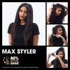Ghd Max Styler Essentials Duo Max Flat Iron Hair Straightener Black With Bodyguard Heat Protection Spray For Hair 4 Fl. Oz.
