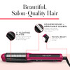 Revlon Perfect Match Flat Iron 2 In 1 Styling Tool For Straightening And Curling 1 Inch Plates Triple Adjustable Heat Settings Dual Voltage
