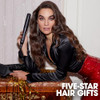 Ghd Platinumplus Professional Smart Flat Iron Black With Ultragloss Plates Heatresistant Bag Allrounder Paddle Brush Festive Set