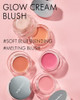 Vidivici Millennial Glow Cream Blush 03 Pansy Lavender Creamy Face Cheek Blusher For Smooth And Silky Skin Soft Satin Finish With Natural Color For Fair To Light Skin Tone 0.21 Oz.