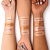 Saie Mini Glowy Super Gel Lightweight Llluminator And Makeup Primer Sunglow plus Dew Blush Lightweight Liquid Blush With A Blendable plus Buildable Cream Finish Sweetie .40 Oz 0.5 Oz