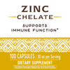 Nature's Way Zinc Chelate - 30 mg100 Capsules