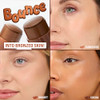 Revolution Beauty London Revolution Jelly Bronzer Tint Stick Dark Cocoasheer Liquid Gel Bronzing Makeup For A Sunkissed Glow To Cheeks Vegan And Crueltyfree 0.28 Oz