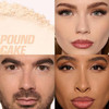 Uniqus H.U.D.A Mini E Sy Bake Loose Baking And Setting Powder Color Pound Cake Fair Light Medium And Tan Skin Tones. 0.21 Oz 6 G