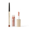 Jouer Caf Lip Kitlongwear Cr Me Lip Liner In Caf Matte Neutral Brown And Tinted Lip Oil In Chantilly Shimmering Milky Nude 47 Value