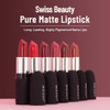 Swiss Beauty Pure Matte Creamy Lipsticknondrying Highly Pigmented Lipstickshade Orange Red 3.8Gm