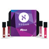 Sugar Cosmetics Smudge Me Not Liquid Mini Lipstick Set Nude
