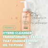 Makep:Rem Make Prem Safe Me. Oil To Foam Cleanser 200Mlgentle Makeup Remover For Sensitive Skin Deep Cleansing Korean Face Wash 6.76 Fl.Oz.