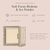 Jouer Soft Focus Hydrate plus Set Powder Talcfree Vegan Lightweight Setting Powder With Hyaluronic Acid Vitamin E And Allantoin Universal Translucent Finish Limited Edition Design And Pink Pouch