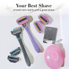 Aoa Studio Womens Blade 8 Refills Smooth Shave For Sensitive Skin
