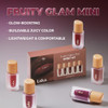 Laka Best Fruity Glam Tint Mini Set 0.07Oz5Ea Set For Women Hydrating And Glowy Finish Lightweight And Comfortable Buildable Color Nonsticky Vegan Kbeauty 1.9G