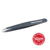 Tweezerman Stainless Steel Slant Tweezer Eyebrow Tweezers For Women And Men Blue Stone Pack Of 2