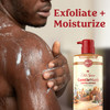Old Spice Gentlemans Exfoliating And Moisturizing Body Wash For Men 24 7 Shower Fresh With Long Lasting Scent Renewing Vitamin B3 Blend Brown Sugar plus Cocoa Butter Scent 18 Oz Pack Of 4