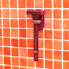 Hanni Hero Safety Razor Holder Heavy Duty Storage Stand For Shaving Accessories Bathroom Or Shower Organizer For Men And Women Burgundy Razor Storage