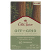 Old Spice Bar Soap For Men Off The Grid Sandalwood plus Aloe Vera Scent 10X More Moisturizers For Smooth Skin With Mild Exfoliators And Plant Based Cleansers 5.0 Oz Pack Of 6