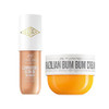 Sol De Janeiro Glow And Go Champagne Bundlebrazilian Bum Bum Cream plus Rio Sunset Glowmotions Glow Oil 8.1 Fl Oz. 2.5 Fl Oz.