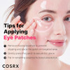 Cosrx Peptide Collagen Hydrogel Eye Patch plus Snail Mucin Peptide Under Eye Cream Korean Skin Care