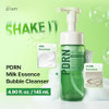 Makep:Rem Make Prem Pdrn Milk Essence Bubble Cleanser 145Mlmilk To Foam Daily Cleanser For All Skin Types Korean Face Wash 4.90 Fl.Oz.