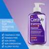 Cerave Brightening Vitamin C Facial Cleanser Niacinamide Face Wash 8Ozhydrating Skin Care Formula With Ceramides Gently Exfoliates To Fade Discoloration And Reveal A Radiant Complexion