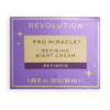 Revolution Beauty London Revolution Pro Miracle Retinoid Refining Night Cream 1.69 Ozovernight Facial Moisturizer With Retinoid And Peptides Vegan And Crueltyfree