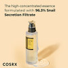 Cosrx Glazed Donut Look The Real Snail Mucin 96% Repair Essence With Snail Mucin Sheet Mask Hydrating Serum For Face With Snail Secretion Filtrate For Dark Spots And Fine Lines Pack Of 10