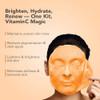 O3plus Vitamin C Facial Kit With Peel Off Mask For Instant Radiance And Even Skin Toneideal For Normal Combination Skin 45G