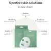 Farmstay Teatree Biome Calming Mask Daily Facial Gentle For Sensitive Skin Korean Skin Care Hydratingand Soothing Acne Calming Mask100% Cellulose For Womenmenteenager0.84 Fl.Oz.10Sheets