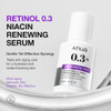 Anua Retinol Serum For Smooth And Renewed Texture 0.3% Retinol 5% Niacinamide Hydration And Skin Gentle For Beginners Korean Skincare 1.01 Fl Oz