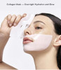 Inia Biocollagen Face Mask With Hyaluronic Acid Deep Hydrating And Firming Hydrogel Mask For Skin Elasticity And Pore Minimizing 4 Pack