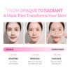 Klavuu Actress Backstage Glow Peel Off Face Mask For Skin 2.4Ozradiance Boost Deep Hydration Peony Complex Peeling And Exfoliating Silky Smooth Dewy Skin Korean Skincare
