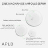 Aplb Zinc Niacinamide Ampoule Serumzinc Niacin Cen 39.4% Korean Skincare Acne Care Pore Care Wrinkle Care Revitalize For Gentle And Improve Skin Texture 1.35 Fl.Oz