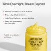 Youth To The People Radiant Skin Face plus Body Moisturizer Duo Vegan Skincare Bundle Set For All Day Glow Superberry Hydrate plus Glow Overnight Face Mask plus Dream Scented Body Butter 2Oz 8Oz