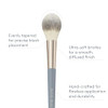 Ravie Beauty Blush And Powder Brush Best Fluffy Makeup Brush For Cheeks Ultra Soft Powder And Bronzer Brush Professional Synthetic Bristles