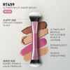 Real Techniques Ultimate Multi Tasker Makeup Brush Dualended Foundation Brush For Liquid Makeup Blush Bronzer And Powder Precision Sculpting And Blending Ultraplush Bristles Crueltyfree 1 Count