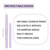 Aou Pencil Brush Compact And Retractablepointed Tip For Various Uses Easy Carry Valentines Day Gifts For Woman