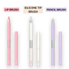 Aou Pencil Brush Compact And Retractablepointed Tip For Various Uses Easy Carry Valentines Day Gifts For Woman