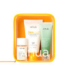 Anua Sunready Travel Kit Zerocast Sunscreen And Cleansing Oil And Face Wash. Korean Sunscreen With Mini Size Double Cleansing Routine Korean Skincare Set