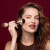 Real Techniques Cherry On Top ItS All Blush Brush Dualended And Multipurpose Makeup Brush For Powder Liquid And Cream Blush Synthetic Bristles Vegan And Crueltyfree Face Brush 1 Count