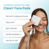 Clean Skin Club Clean Blemish Control Face Pads Extra Large Dualsided Face Pads For Blemishprone Skin 100% Biobased Dermatologist Approved 60 Count