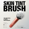 Real Techniques Skin Tint Base Brush Liquid Foundation Makeup Brush For Skin Tint And Tinted Moisturizer Streakfree Blending Ultraplush Bristles Crueltyfree 1 Count