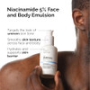 The Ordinary Face And Body Set Daily Skincare Routine With Niacinamide 5% Face And Body Emulsion Natural Moisturizing Factors plus Inulin Body Lotion And Natural Moisturizing Factors plus Hyaluronic Acid