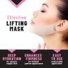 Tolevita V Line Lifting Mask Double Chinchin Comfortable Double Strapface Sculpting And Lifting Mask With Hydrogel And Vitamin E For Women And Men 5 Pcs