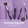 Swiss Beauty Makeup Brushes Set Makeup Accessory Purple 100G