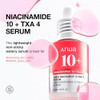 Anua Ultimate Glow Protection Duo Zerocast Moisturizing Finish Sunscreen plus Niacinamide 10 plus Txa 4 Serum Spf 50No White Cast Facial Serum For Face Korean Skincare Set