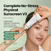 AxisY Axisy Complete Nostress Physical Sunscreen V3 Spf 50 Mineral Face Sunscreen With Zinc Oxide And 2% Niacinamide Uva Protection Lightweight Moisturizing Korean Sunscreen 1.69 Fl Oz