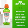 Therabreath Fresh Breath Mouthwash Mild Mint 1 Literdentist Formulated Alcohol Fights Bad Breath