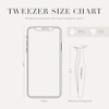 Tweezerman Wide Grip Lash Applicator Stainless Steel